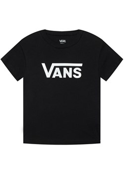Vans T-Shirt Flying V Crew VN0A53P2 Czarny Regular Fit ze sklepu MODIVO w kategorii T-shirty chłopięce - zdjęcie 134373723