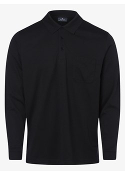 Ragman - Męska koszulka polo, czarny ze sklepu vangraaf w kategorii T-shirty męskie - zdjęcie 134377562