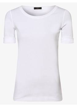 Marc Cain Essentials Koszulka damska Kobiety Bawełna biały jednolity ze sklepu vangraaf w kategorii Bluzki damskie - zdjęcie 134377571