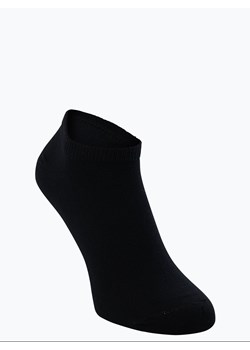 Tommy Hilfiger Męskie skarpety do obuwia sportowego pakowane po 2 szt. Mężczyźni Bawełna czarny jednolity ze sklepu vangraaf w kategorii Skarpetki męskie - zdjęcie 134377620