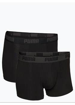 Puma - Obcisłe bokserki męskie pakowane po 2 szt., czarny ze sklepu vangraaf w kategorii Majtki męskie - zdjęcie 134377681