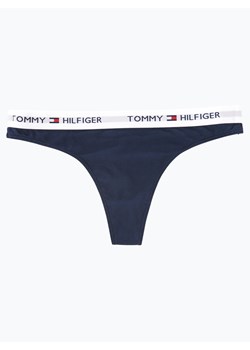 Tommy Hilfiger Stringi Kobiety Bawełna granatowy jednolity ze sklepu vangraaf w kategorii Majtki damskie - zdjęcie 134377770