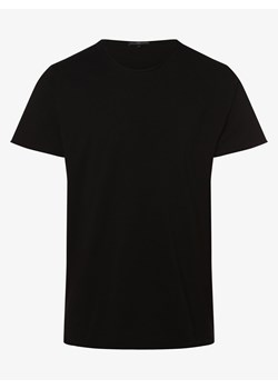 Drykorn T-shirt męski Mężczyźni Bawełna czarny jednolity ze sklepu vangraaf w kategorii T-shirty męskie - zdjęcie 134378313