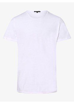Drykorn T-shirt męski Mężczyźni Bawełna biały jednolity ze sklepu vangraaf w kategorii T-shirty męskie - zdjęcie 134378314