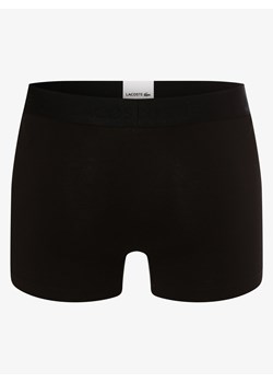 Lacoste Obcisłe bokserki pakowane po 3 szt. Mężczyźni Bawełna czarny jednolity ze sklepu vangraaf w kategorii Majtki męskie - zdjęcie 134378462
