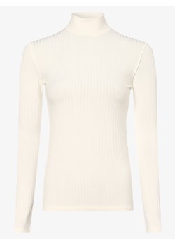EDITED Damska koszulka z długim rękawem Kobiety Dżersej écru jednolity ze sklepu vangraaf w kategorii Bluzki damskie - zdjęcie 134379012
