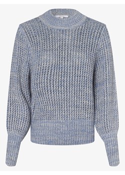 Opus Sweter damski Kobiety dzianina grubo tkana jasnoniebieski marmurkowy ze sklepu vangraaf w kategorii Swetry damskie - zdjęcie 134379344