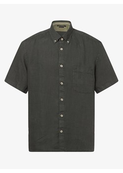 Marc O'Polo Męska koszula lniana Mężczyźni Regular Fit len jodłowy jednolity button down ze sklepu vangraaf w kategorii Koszule męskie - zdjęcie 134379371