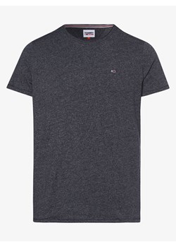 Tommy Jeans T-shirt męski Mężczyźni Dżersej granatowy marmurkowy ze sklepu vangraaf w kategorii T-shirty męskie - zdjęcie 134379453