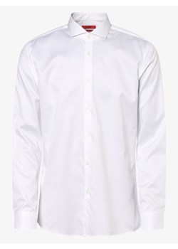 HUGO - Koszula męska łatwa w prasowaniu – Erriko, biały ze sklepu vangraaf w kategorii Koszule męskie - zdjęcie 134379592