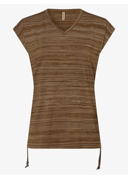 soyaconcept® T-shirt damski Kobiety Sztuczne włókno wielbłądzi w paski ze sklepu vangraaf w kategorii Bluzki damskie - zdjęcie 134380490