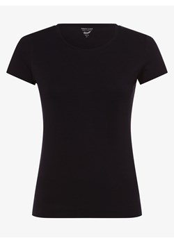 Marie Lund T-shirt damski Kobiety Dżersej granatowy jednolity ze sklepu vangraaf w kategorii Bluzki damskie - zdjęcie 134381012