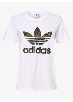 adidas Originals - T-shirt damski, biały ze sklepu vangraaf w kategorii Bluzki damskie - zdjęcie 134381061