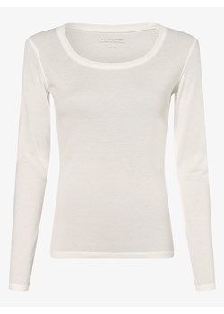 Opus Damska koszulka z długim rękawem Kobiety Dżersej écru jednolity ze sklepu vangraaf w kategorii Bluzki damskie - zdjęcie 134382740