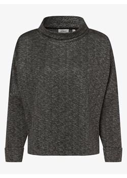 s.Oliver BLACK LABEL - Damska bluza nierozpinana, szary|czarny ze sklepu vangraaf w kategorii Bluzy damskie - zdjęcie 134383454
