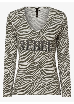 Key Largo Damska koszulka z długim rękawem Kobiety wiskoza khaki wzorzysty ze sklepu vangraaf w kategorii Bluzki damskie - zdjęcie 134383721