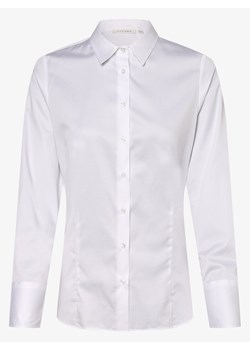 Eterna Comfort Fit - Bluzka damska – łatwa w prasowaniu, biały ze sklepu vangraaf w kategorii Koszule damskie - zdjęcie 134384711