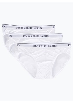 Polo Ralph Lauren Slipy pakowane po 3 szt. Mężczyźni Bawełna biały jednolity ze sklepu vangraaf w kategorii Majtki męskie - zdjęcie 134520254