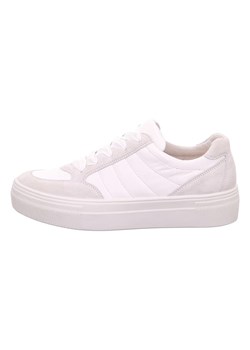Skórzane sneakersy "Lima" w kolorze białym ze sklepu Limango Polska w kategorii Trampki damskie - zdjęcie 134583344