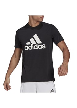 Koszulka adidas Aeroready Designed 2 Move Feelready Sport Logo GT3109 - czarna ze sklepu streetstyle24.pl w kategorii T-shirty męskie - zdjęcie 134590211