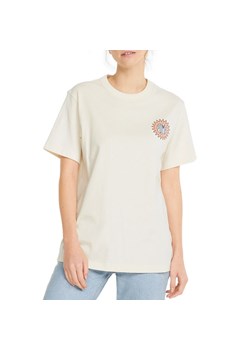 Koszulka Puma Downtown Relaxed Graphic Tee 53357999 - kremowa ze sklepu streetstyle24.pl w kategorii Bluzki damskie - zdjęcie 134590472