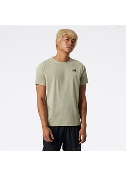 Koszulka New Balance MT11070OLH - zielona ze sklepu New Balance Poland w kategorii T-shirty męskie - zdjęcie 134604730