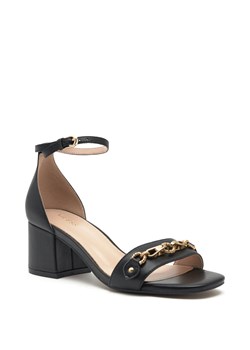Guess Skórzane sandały na słupku SARA ze sklepu Gomez Fashion Store w kategorii Sandały damskie - zdjęcie 134637901