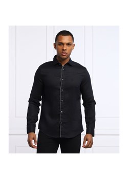 Emporio Armani Lniana koszula | Regular Fit ze sklepu Gomez Fashion Store w kategorii Koszule męskie - zdjęcie 134638000