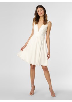 Luxuar Fashion - Damska suknia ślubna z etolą, biały ze sklepu vangraaf w kategorii Sukienki - zdjęcie 134655370