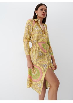 Mohito - Koszulowa sukienka midi - Wielobarwny ze sklepu Mohito w kategorii Sukienki - zdjęcie 134660530