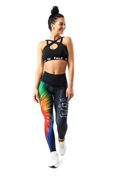 FeelJ! Legginsy funkcyjne ze wzorem ze sklepu Limango Polska w kategorii Spodnie damskie - zdjęcie 134671434