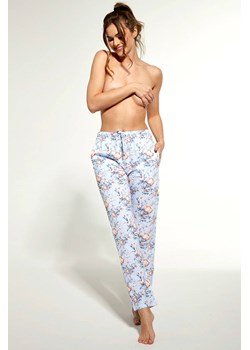 Spodnie damskie do spania Cornette 690/31 w kwiaty ze sklepu piubiu_pl w kategorii Piżamy damskie - zdjęcie 134713992