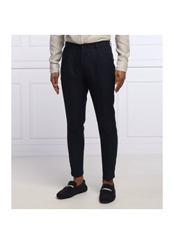 Flax Lniane spodnie czarny W stylu casual Moda Spodnie Spodnie lniane 