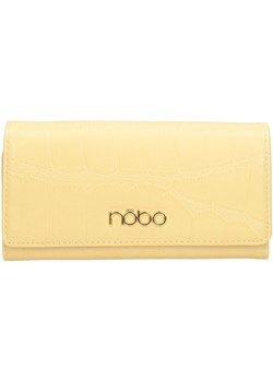 Żółty portfel Nobo z motywem skóry krokodyla ze sklepu NOBOBAGS.COM w kategorii Portfele damskie - zdjęcie 134756833
