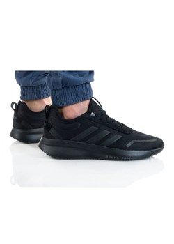 Buty sportowe męskie czarne Adidas sznurowane jesienne 