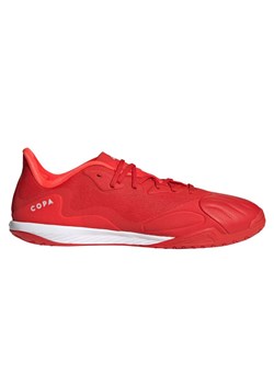 Czerwone buty sportowe męskie Adidas performance copa wiązane 