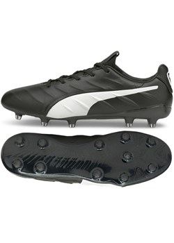 Buty piłkarskie Puma King Platinum 21 FG/AG M 106478 01 czarne czarne ze sklepu ButyModne.pl w kategorii Buty sportowe męskie - zdjęcie 134800474