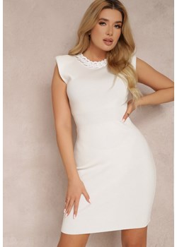 Biała Sukienka Telephusa ze sklepu Renee odzież w kategorii Sukienki - zdjęcie 134814504