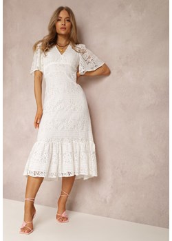 Biała Sukienka Corelaia ze sklepu Renee odzież w kategorii Sukienki - zdjęcie 134817543