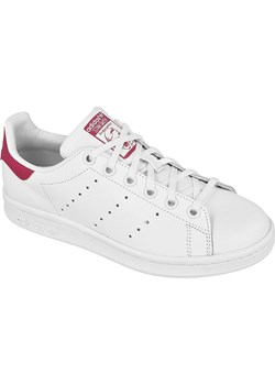 Buty adidas Originals Stan Smith Jr B32703 białe ze sklepu ButyModne.pl w kategorii Buty sportowe dziecięce - zdjęcie 134828633