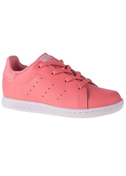 Buty adidas Stan Smith El K EF4928 różowe szare ze sklepu ButyModne.pl w kategorii Buty sportowe dziecięce - zdjęcie 134828663