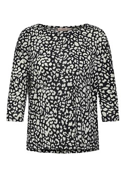 Koszulka "Cararalba" w kolorze beżowo-czarnym ze sklepu Limango Polska w kategorii Bluzki damskie - zdjęcie 134912510