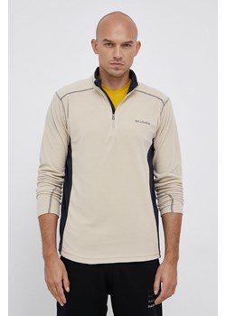 Columbia bluza sportowa Klamath Range Ii kolor żółty ze sklepu ANSWEAR.com w kategorii Bluzy męskie - zdjęcie 135034241