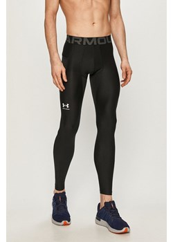Under Armour legginsy treningowe męskie kolor czarny gładkie ze sklepu ANSWEAR.com w kategorii Spodnie męskie - zdjęcie 135039142