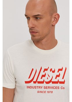T-shirt męski Diesel - ANSWEAR.com