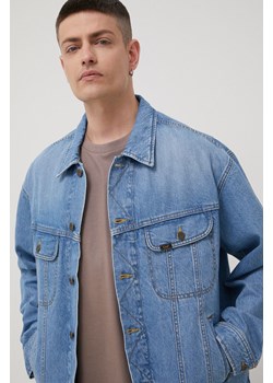 Lee kurtka jeansowa męska przejściowa ze sklepu ANSWEAR.com w kategorii Kurtki męskie - zdjęcie 135059660