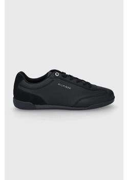 Tommy Hilfiger buty skórzane kolor czarny ze sklepu ANSWEAR.com w kategorii Buty sportowe męskie - zdjęcie 135070462