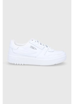 Fila buty skórzane FxVentuno kolor biały ze sklepu ANSWEAR.com w kategorii Buty sportowe męskie - zdjęcie 135072303