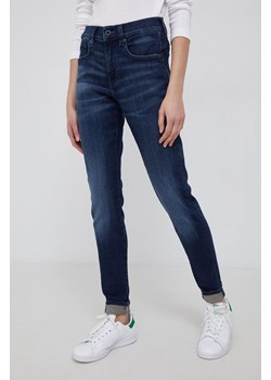 G-Star Raw jeansy damskie medium waist ze sklepu ANSWEAR.com w kategorii Jeansy damskie - zdjęcie 135077383
