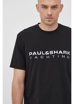 T-shirt męski Paul&shark z dzianiny 